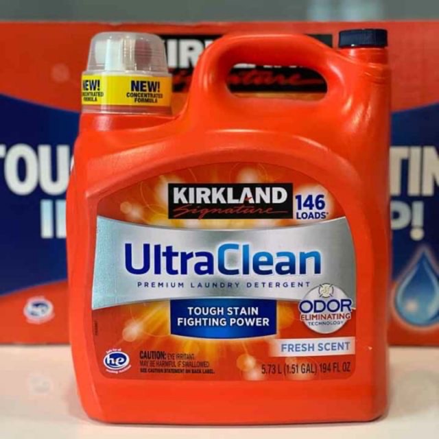 Nước giặt xả Kirkland Ultra Clean của Mỹ 5.73L