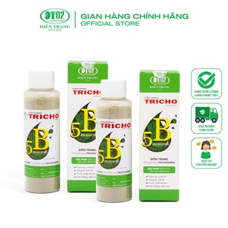 Combo 2 hộp Phân vi sinh Trichoderma Bacillus phòng ngừa hiệu quả nấm bệnh Tricho 5B