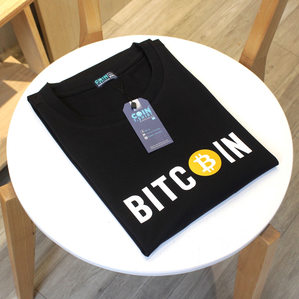Áo thun Bitcoin cao cấp, Binance, BTC, Cointshirt, Crypto