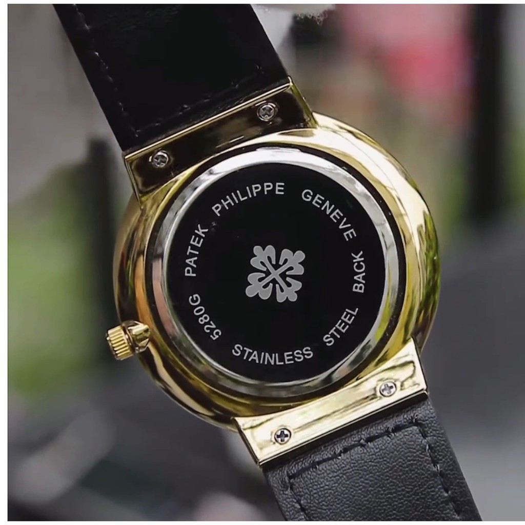 đồng hồ nam Patek Philippe - mặt kính chống xước size 40mm