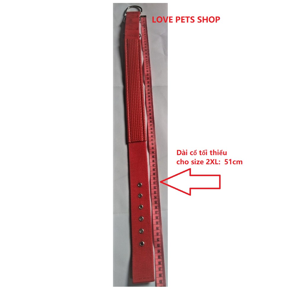 VÒNG CỔ CÓ ĐỆM CHO CHÓ, VÒNG CỔ ĐỆM - LOVE PETS SHOP