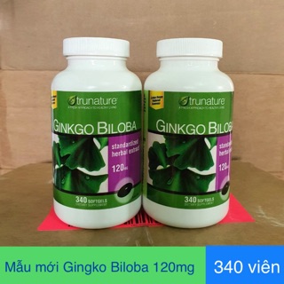 Viên uống bổ não Ginkgo Biloba 120mg chai 340 viên