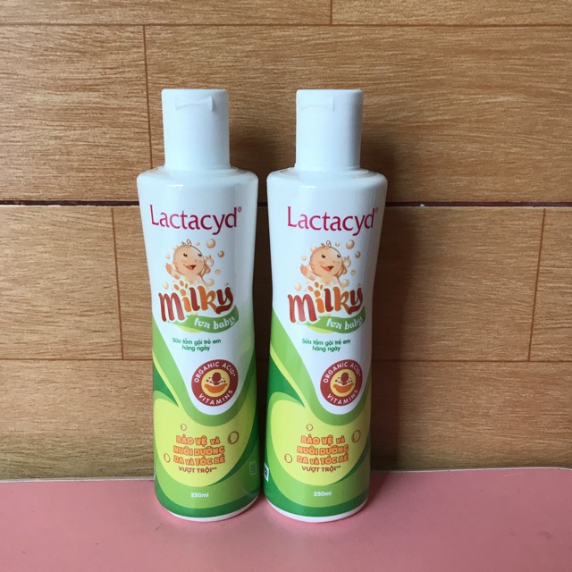 SỮA TẮM GỘI LACTACYD MILKY ( 250ml)