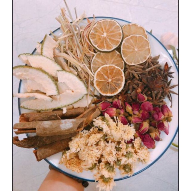 Xông mặt thảo dược thải độc-handmade