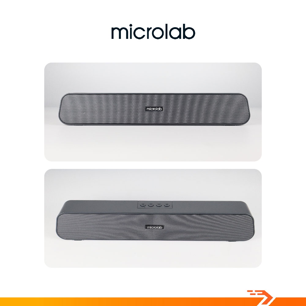 Loa Bluetooth Để Bàn Microlab MS210 Hỗ Trợ Kết Nối FM/Thẻ nhớ/AUX/USB - Bảo Hành Chính Hãng