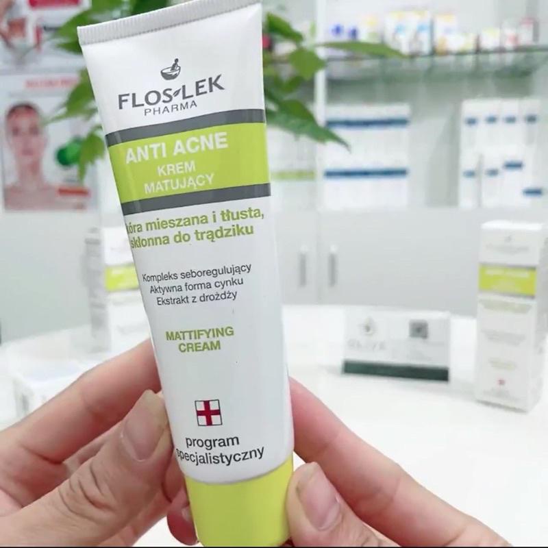Kem Dưỡng FLOSLEK Kiểm Soát Dầu và Điều Tiết Nhờn - 50ml - Mattifying Cream - Miss Xinh