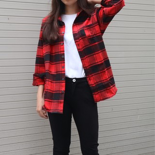 Áo flannel unisex-Fox