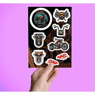 Sticker single - Biker