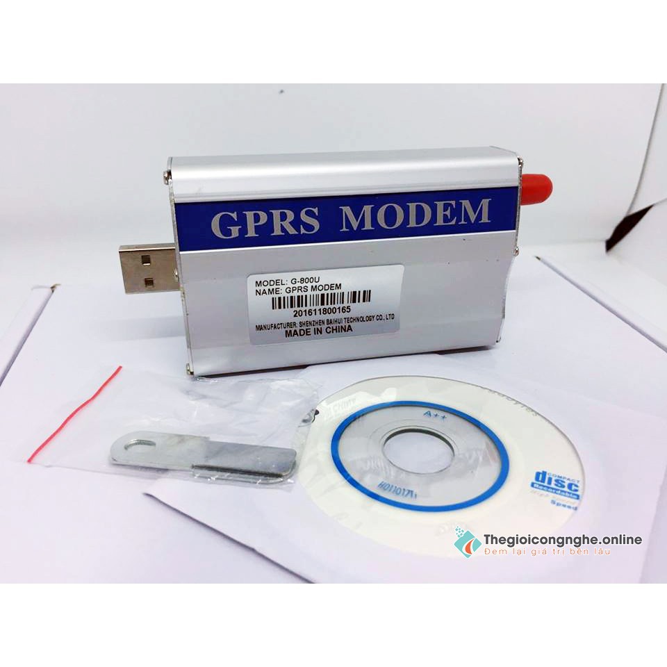 Thiết bị nhắn tin GSM (Trắng) Wavecome GSM MODEM G800U-G800R