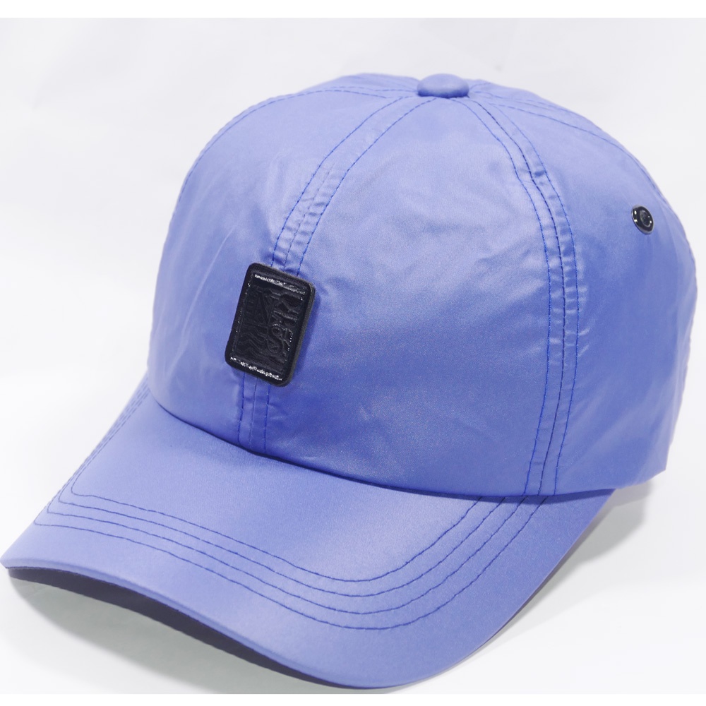 Nón kết dù mặt da vuông NS. Chất liệu dù cao cấp tạo cảm giác thoải mái cho người đội