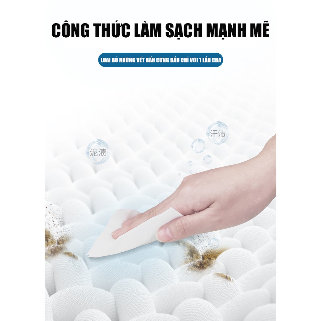 Khăn lau vệ sinh áo khoác đa năng DOWN COAT CLEANING WIPES 12 khăn