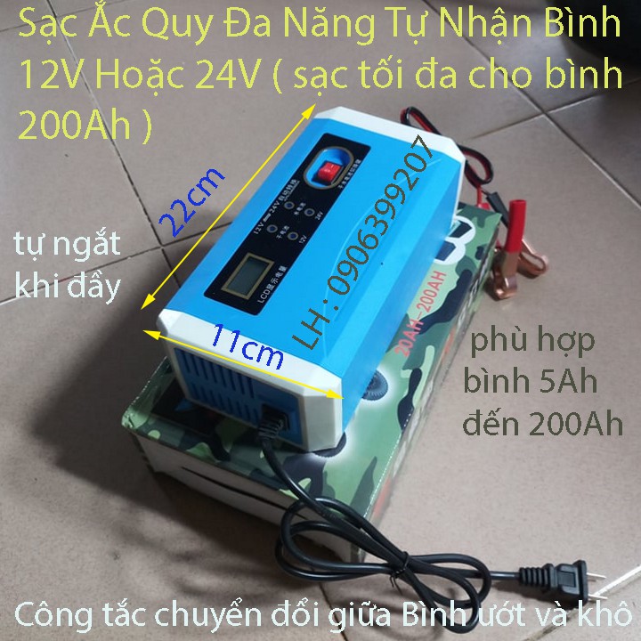 bộ sạc ắc quy - sạc ắc quy đa năng