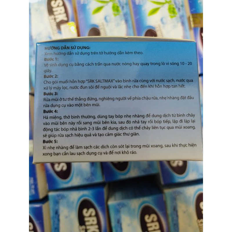 Muối rửa mũi SRK saltmax hộp 30 gói