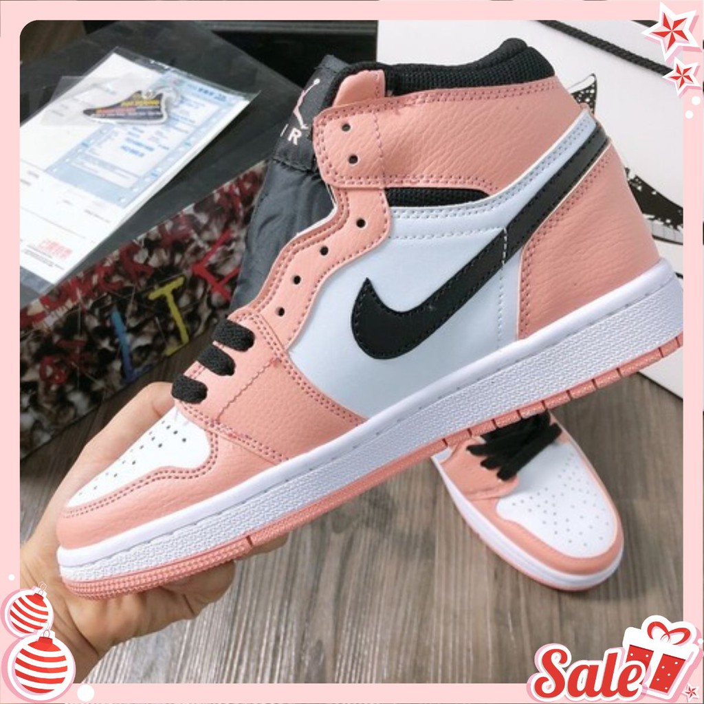 💧Giày Sneaker Nữ JD Cao Cổ Hồng Cao Cấp