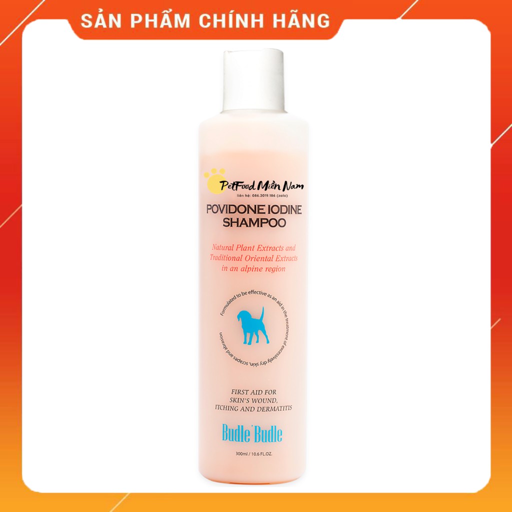 DẦU GỘI TRỊ VIÊM DA CHO CHÓ - 300ml