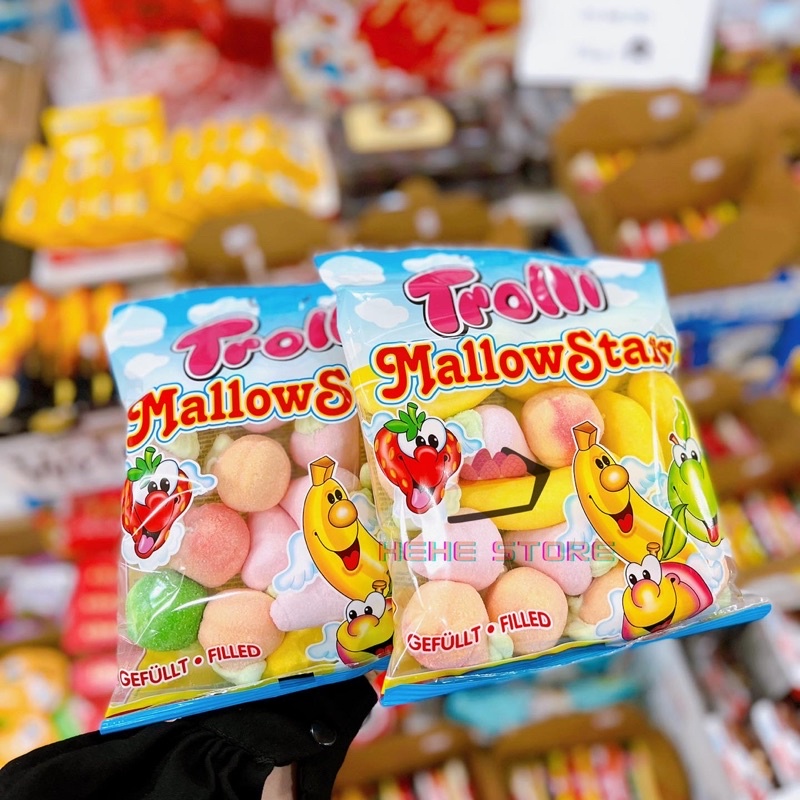 Kẹo Trolli vị chuối, hàng Đức / Trolli Mallow mix