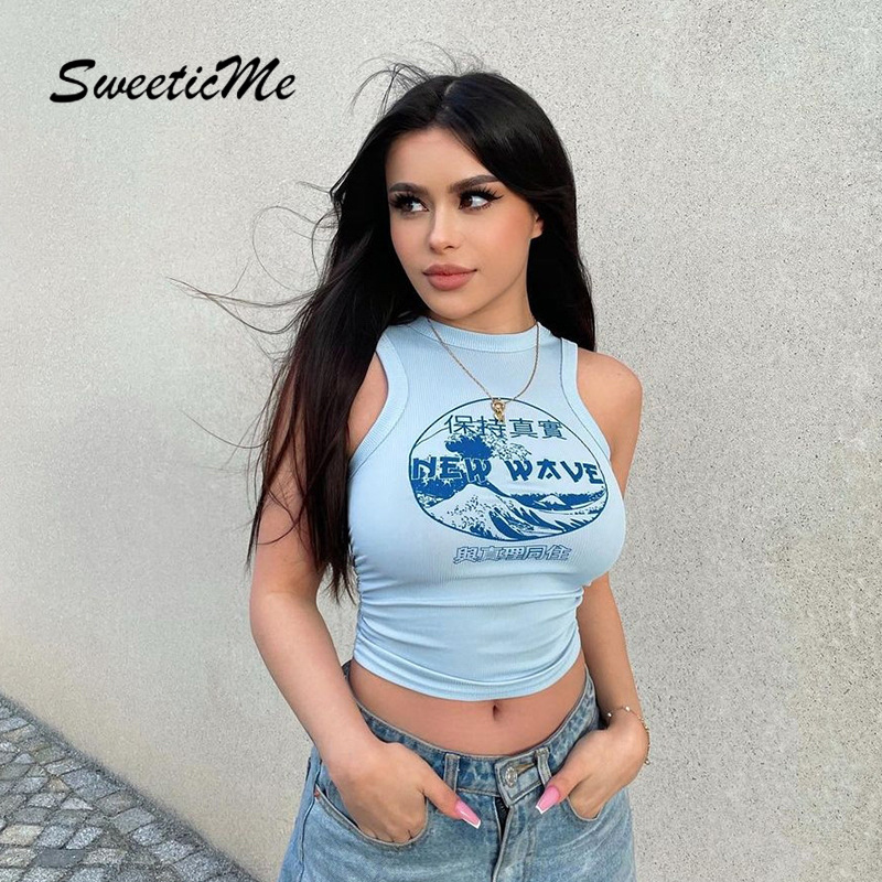 Áo Sát Nách Cổ Tròn Thiết Kế Mới Mỏng Năng Động Thời Trang Dành Cho Nữ