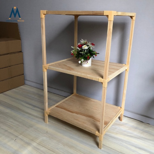 Kệ gỗ vuông hình chữ nhật 55x45cm 2 tầng, 3 tầng Minhlongwood