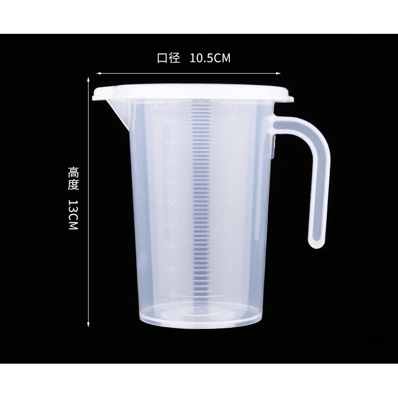 Cốc đong nấu ăn, làm bánh, pha chế 50ml, 100ml, 250ml, 500ml