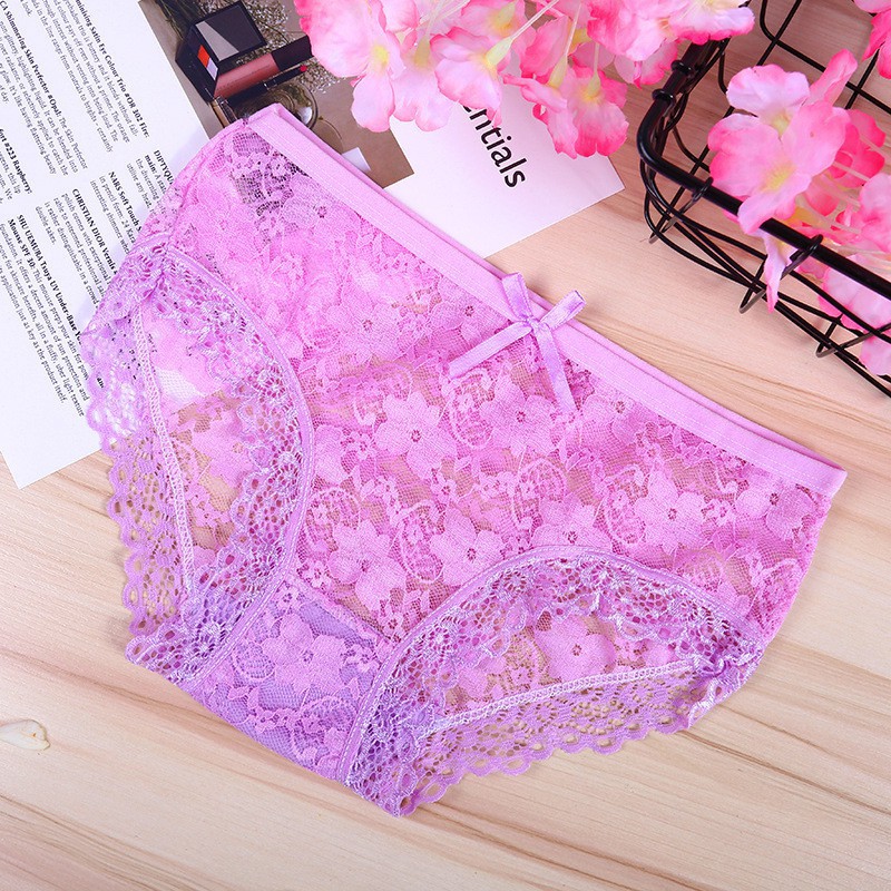 HÀNG MỚI VỀ - QUẦN LÓT REN HOA ĐÍNH NƠ QUYẾN RŨ SIÊU ĐẸP