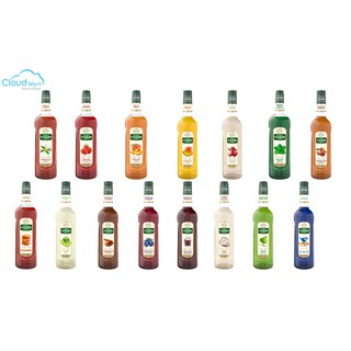 Siro Teisseire (Vani, Việt Quất, Curacao, Đào) Chai Thủy Tinh 700ml