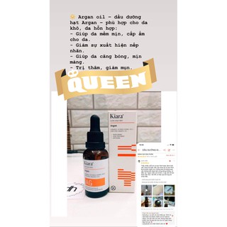 Dầu Dưỡng Kiara (Kiara Argan Oil)