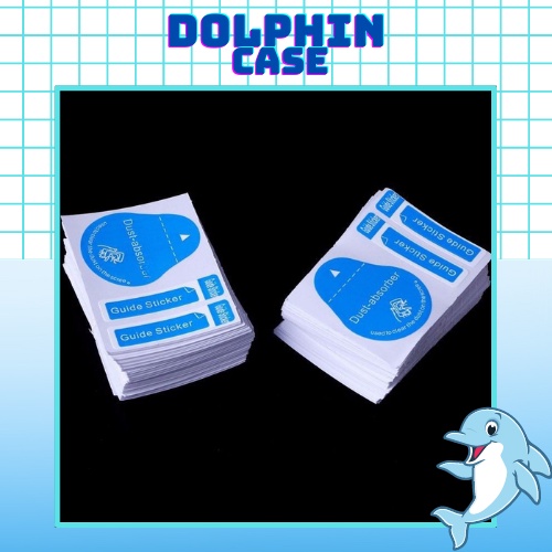 Miếng dán lấy bụi, hít bụi, vệ sinh màn hình điện thoại khi dán kính cường lực , ... Dolphin Case