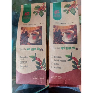 Cà Phê Robusta rang Mộc