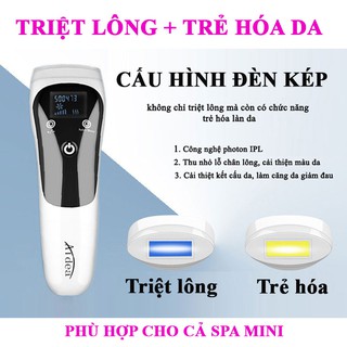 Máy triệt lông IPL laser trẻ hóa da photon cá nhân tại nhà Aidea Ady08