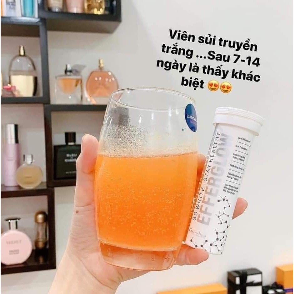 [Mã COS2405 giảm 8% đơn 300K] Viên sủi trắng da Cosmeheal Heathy White Efferglow