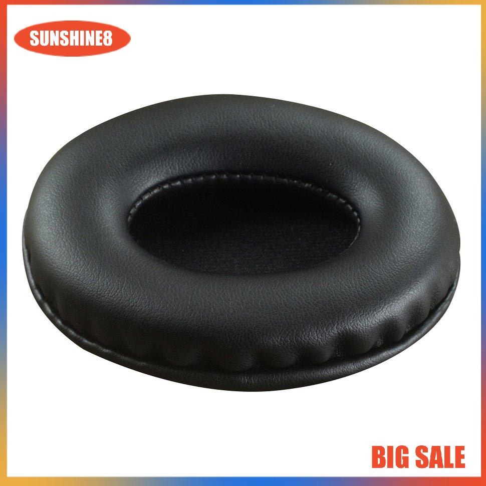【SUN】Oval Earphone Earpads Ear Cushion Headset Earmuffs Leather Headphone Covers
