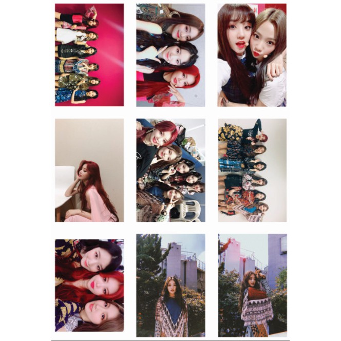 Lomo card ảnh nhóm (G)I-DLE update Twitter Full 99 ảnh