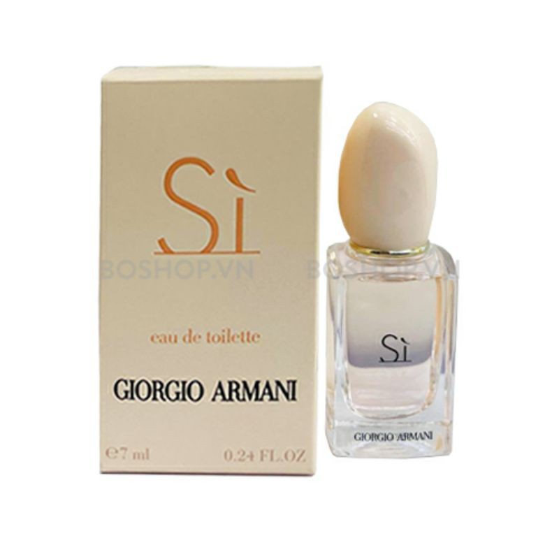 Nước hoa nữ mini Giorgio Armani Sì EDT 7m | BigBuy360 - bigbuy360.vn