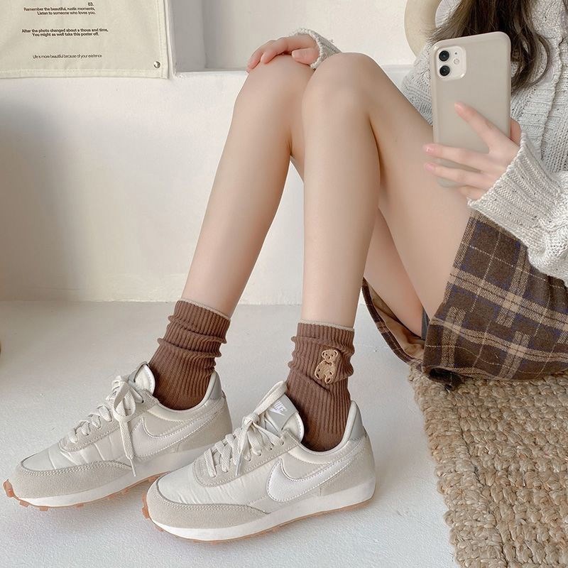 Tất Nữ Thoáng Khí In Hoạt Hình Đáng Yêu