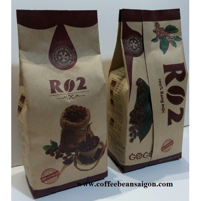 Cà phê hạt  Robusta của Coffee Bean Saigon rang xay nguyên chất dùng cho pha phin hay pha máy đều được | BigBuy360 - bigbuy360.vn