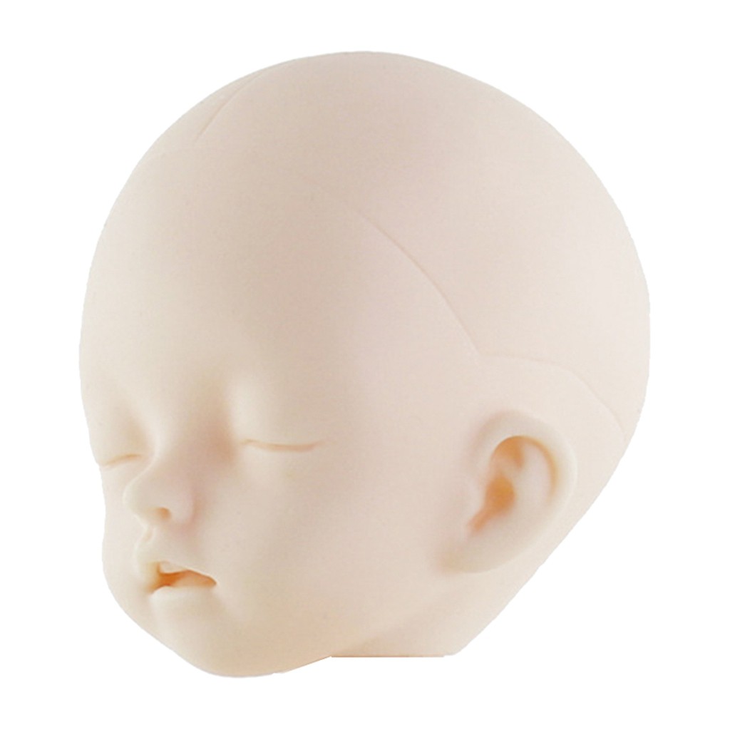 New Arrive 1/6 Jointed Female Doll Head Parts (No Makeup)for BJD Doll Accessories