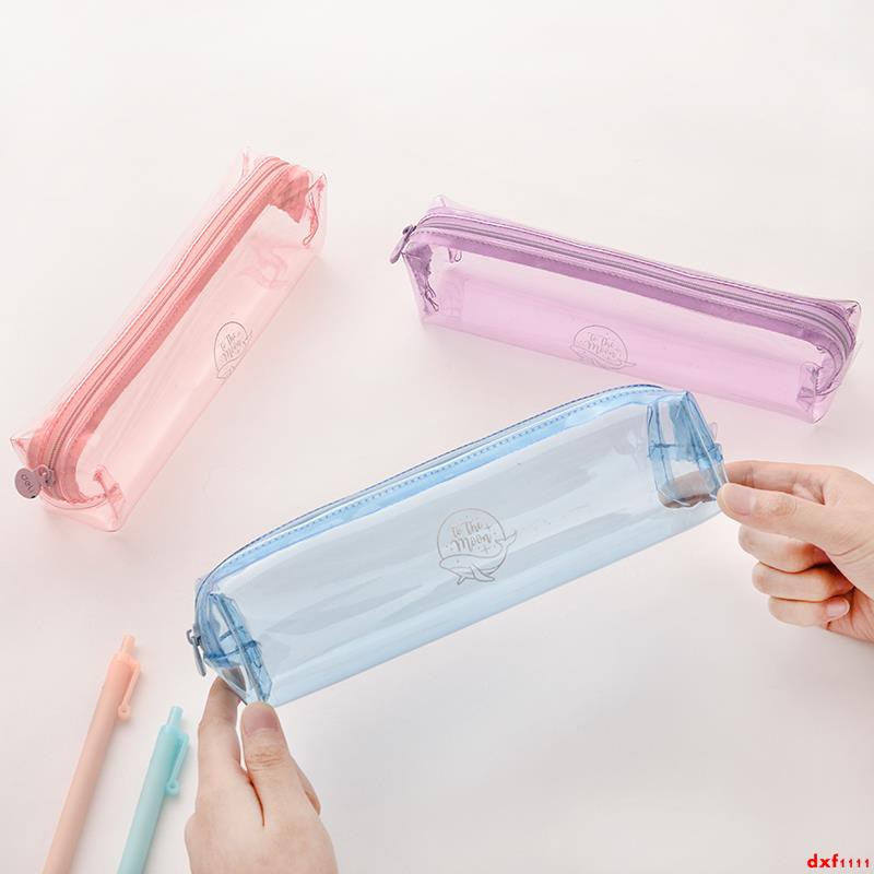 bóp viết trong suốt dễ thương