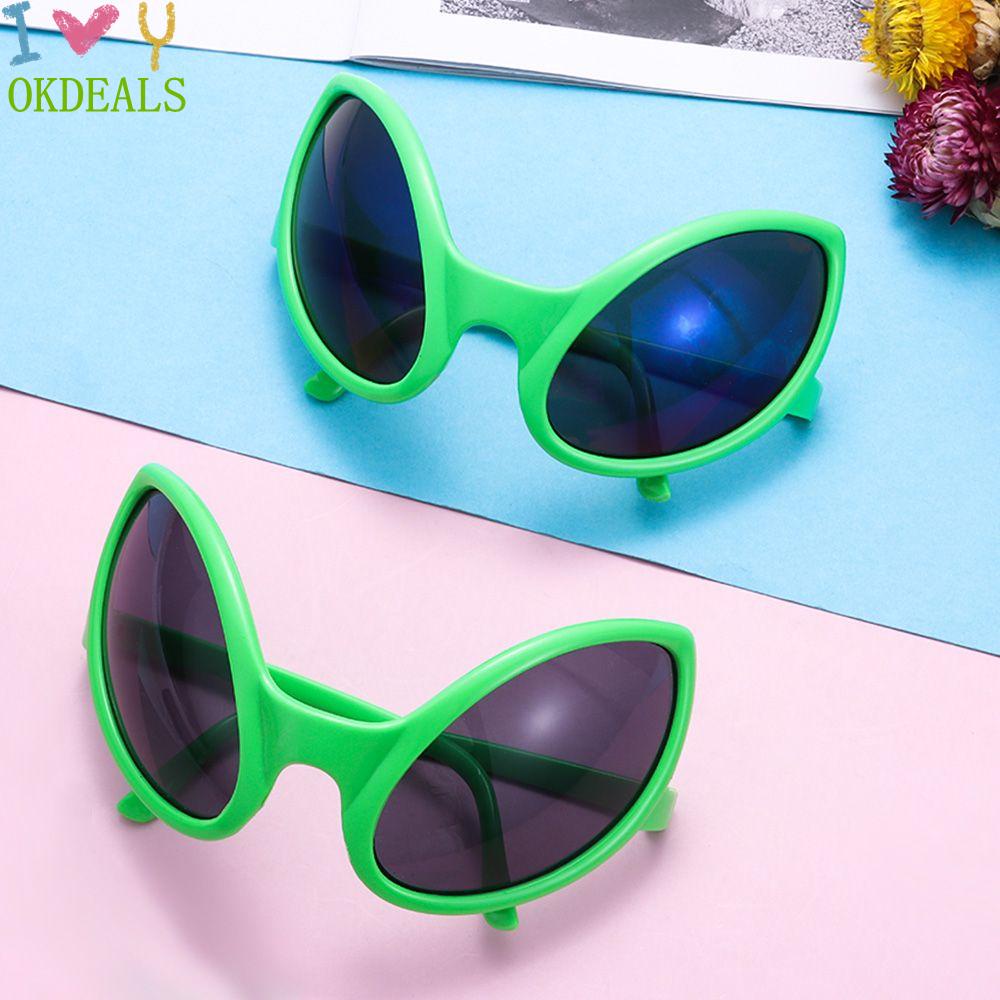 Mắt Kính Người Ngoài Hành Tinh Vui Nhộn Trang Trí Tiệc Halloween