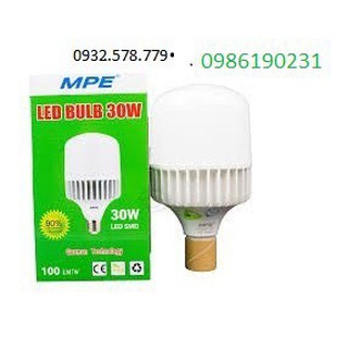 BÓNG LED BUBL TRỤ MPE 30W thân Nhôm