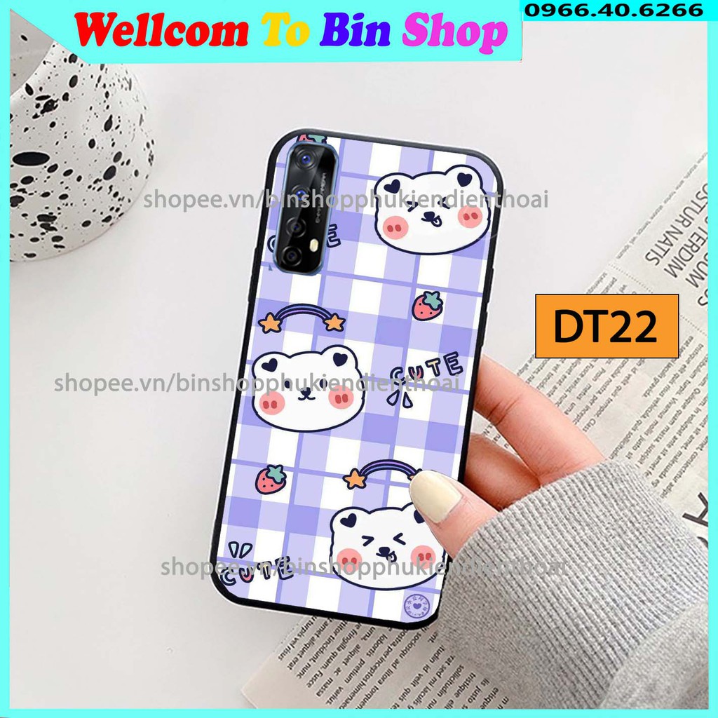 Ốp lưng Realme 8 / Realme 8 Pro / Realme 7 / Realme 7i in hình Gấu/Chibi đáng yêu, cá tính