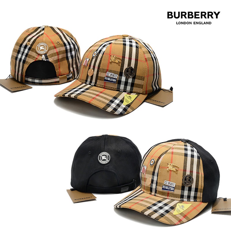 Nón Lưỡi Trai Burberry Chống Nắng Điều Chỉnh Được Thời Trang Mùa Hè Cho Nam Và Nữ