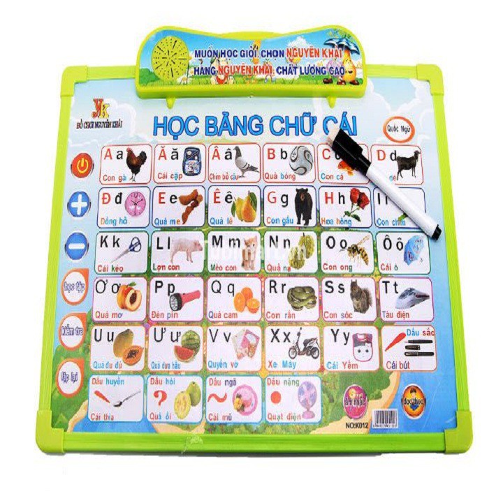 bảng Học Chữ Cái Điện Tử Thông Minh