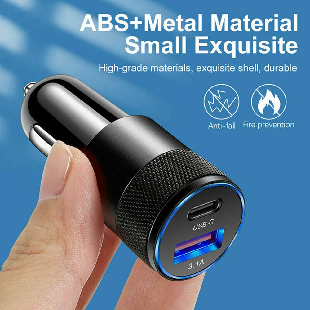 Cổng sạc nhanh usb type c 12v cổng usb chất lượng cao nhiều màu cho xe hơi