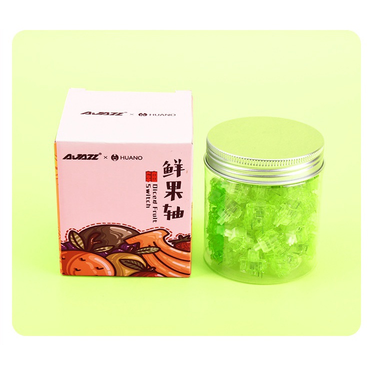 Công tắc phím cơ - Switch Ajazz Diced Fruit - Kiwi | Peach | Banana - Tactile/Linear
