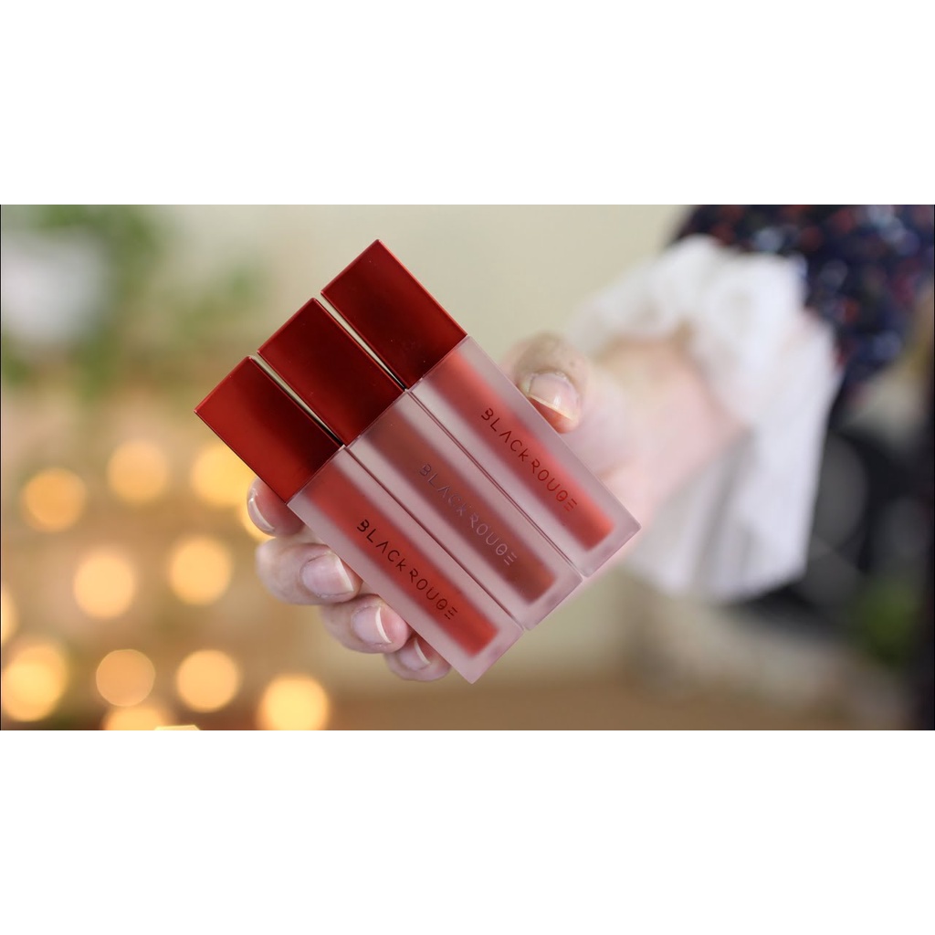 Son handmade Black Rouge A06 màu đỏ gạch hàng có sẵn