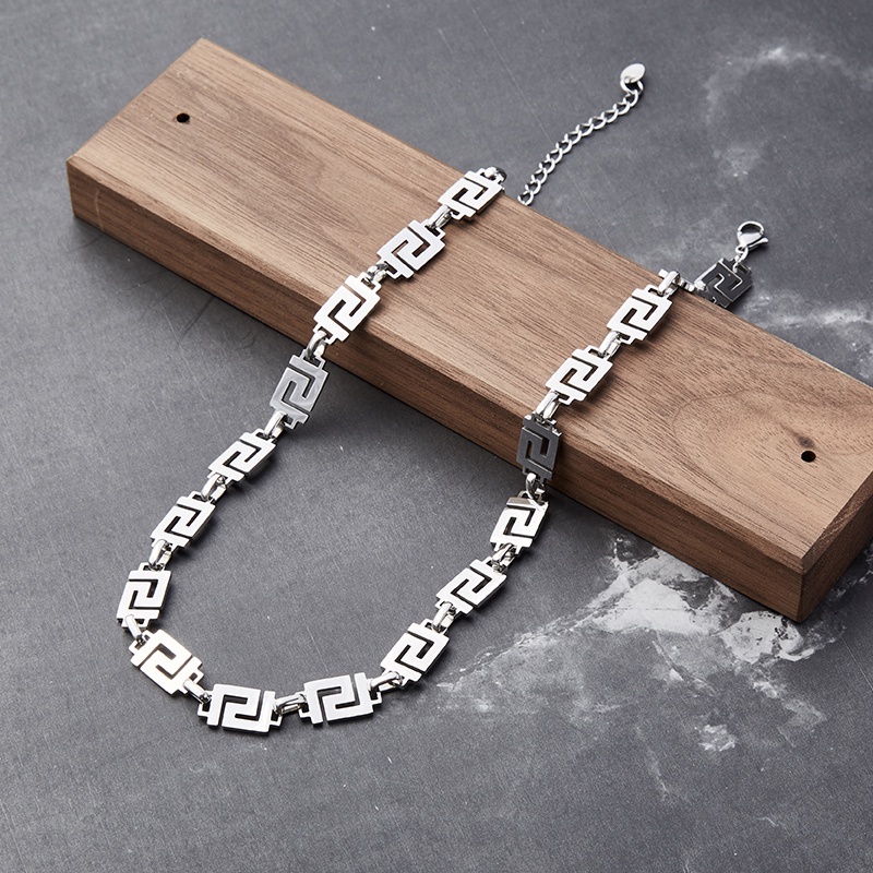 Vòng cổ Thiết Kế Đơn Giản Phong Cách Hip Hop Đường Phố