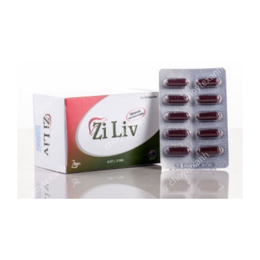 Ziliv viên uống bổ gan, hỗ trợ chức năng gan, mật, đường tiêu hoá 30 viên