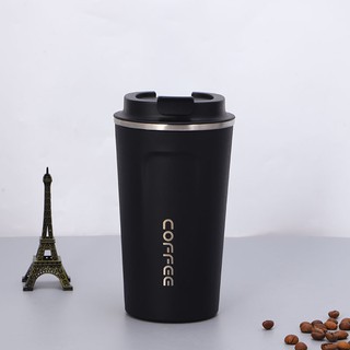 [GIỮ NHIỆT 8-12H] Cốc cafe giữ nhiệt, Ly uống nước giữ nhiệt tiện lợi Take Away Coffee Holic 500ml Anny Store2021