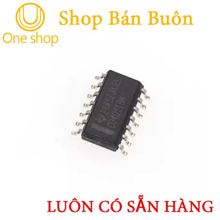 IC Chức Năng CD4012BM SOP14 Mới