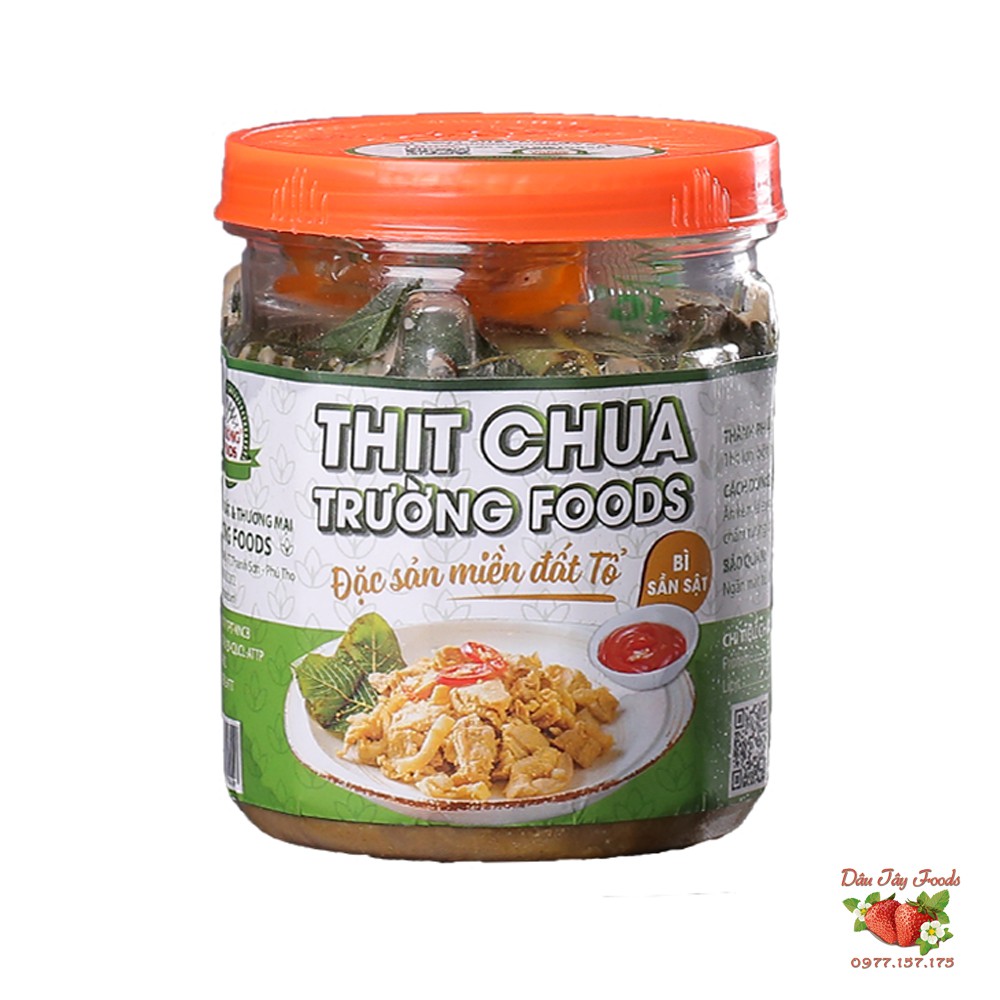 THỊT CHUA TRƯỜNG FOODS BÌ SẦN SẬT-ĂN LÀ MÊ ĐỘ GIÒN NGON CỦA MÓN ĐẶC SẢN NỔI TIẾNG ĐẤT TỔ PHÚ THỌ